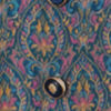 Teal Blue Art Silk Nehru Jacket with Self-Texture